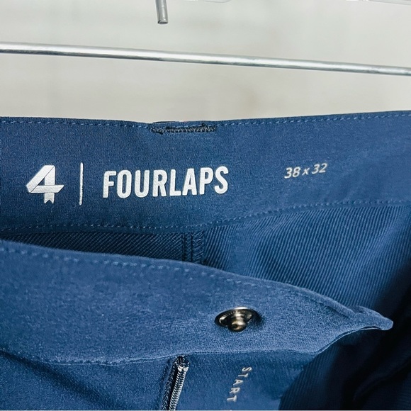 Fourlaps Navy Traverse Performance Chino Pants 38W - Picture 5 of 7